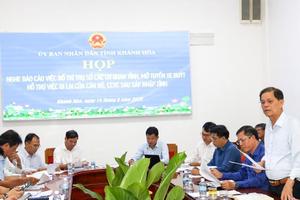 Ưu tiên cho cán bộ từ Ninh Thuận ra Khánh Hòa công tác