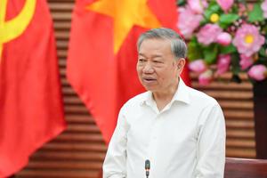 Tổng Bí thư Tô Lâm làm việc với Ban Thường vụ Tỉnh ủy Nghệ An