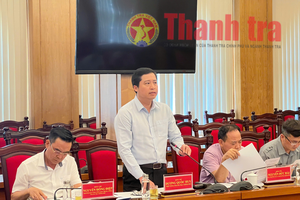 Tổ công tác số 01 Thanh tra Chính phủ làm việc tại Vĩnh Phúc