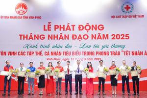 Vĩnh Phúc: Tiếp nhận ủng hộ 4,5 tỷ đồng cho các địa chỉ nhân đạo có hoàn cảnh khó khăn