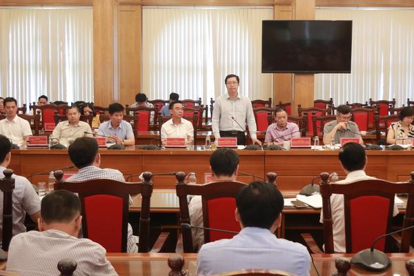 Tổ công tác số 1 - Thanh tra Chính phủ làm việc với tỉnh Vĩnh Phúc và Nam Định về giải quyết khiếu nại, tố cáo kéo dài