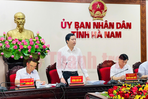 Thanh tra Chính phủ làm việc tại Hà Nam về giải quyết các vụ khiếu nại, tố cáo kéo dài