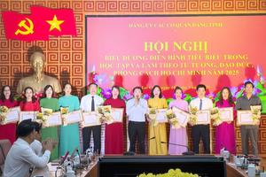 Lai Châu biểu dương 80 tập thể, cá nhân tiêu biểu trong học tập và làm Bác
