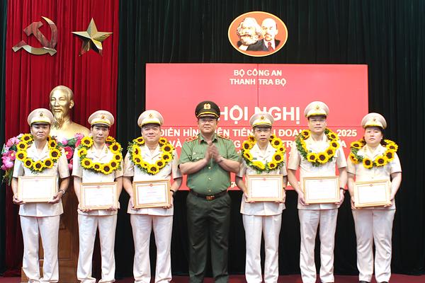 A lô Thanh tra số 20/2025: Gương điển hình tiên tiến Trung tá Nguyễn Hùng Thắng, Phó Trưởng phòng 8 Thanh tra Bộ Công an