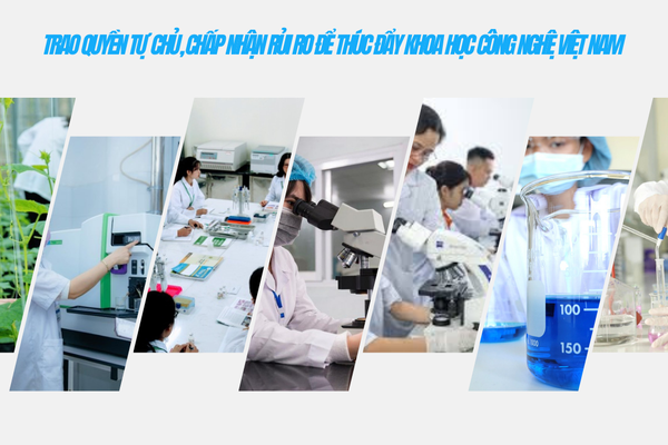 Nhà khoa học được "thử – sai – sửa": Mở đường cho đột phá khoa học công nghệ
