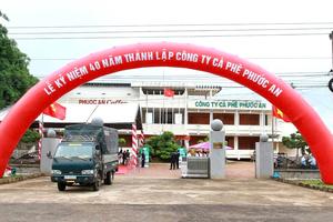 Đắk Lắk: Công bố quyết định thanh tra Công ty Cổ phần Cà phê Phước An