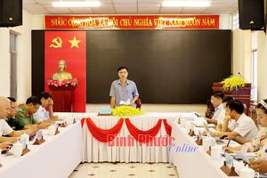 Thanh tra tỉnh Bình Phước có 8 phòng chức năng sau sắp xếp