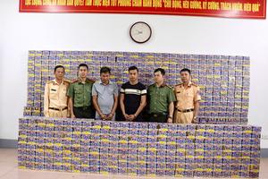 Nghệ An: Bắt vụ vận chuyển và buôn bán pháo nổ xuyên quốc gia