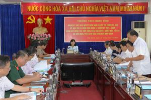Tây Ninh: Rà soát, xử lý dứt điểm các vụ việc khiếu kiện đông người, phức tạp, kéo dài