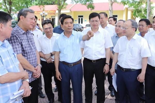 Thanh Hóa: Bí thư Tỉnh ủy kiểm tra trụ sở làm việc cho xã, phường sau sắp sếp