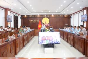 Chủ tịch UBND tỉnh Sóc Trăng đối thoại trực tuyến với người dân Nông trường 30/4 (cũ)