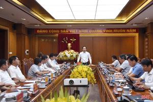 Hà Tĩnh thống nhất chủ trương đầu tư 3 dự án
