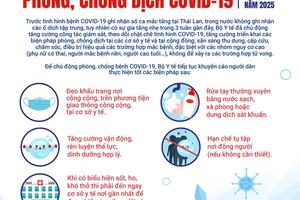 Thanh tra Chính phủ: Chủ động thực hiện các biện pháp phòng, chống dịch COVID-19