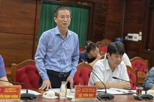 Phó Tổng Thanh tra Lê Tiến Đạt làm việc với tỉnh Đắk Lắk về vụ việc khiếu nại kéo dài