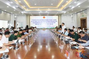 Tổ công tác của Chính phủ làm việc với tỉnh Quảng Ninh