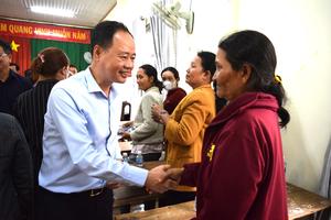 Trực tiếp đối thoại với các hộ dân chịu ảnh hưởng bởi Dự án Hồ chứa nước Ta Hoét