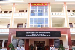 Quảng Ngãi tổ chức Lễ viếng nguyên Chủ tịch nước Trần Đức Lương tại 3 địa điểm