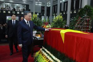 Quốc hội mặc niệm nguyên Chủ tịch nước Trần Đức Lương