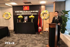 Lễ viếng, mở sổ tang nguyên Chủ tịch nước Trần Đức Lương tại LHQ và nhiều nước