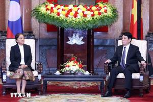 Lào luôn ghi nhớ và tri ân những đóng góp to lớn của nguyên Chủ tịch nước Trần Đức Lương