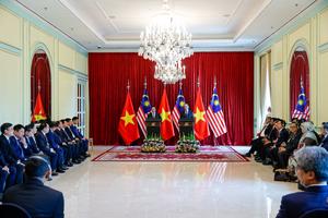 Quyết tâm mạnh mẽ của hai nước Việt Nam -  Malaysia: Hợp tác và phát triển tự cường, bền vững