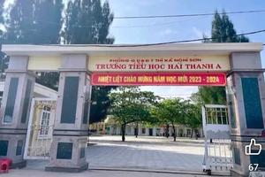 Thanh Hoá: Trường Tiểu học Hải Thanh A bị phản ánh chi quỹ phụ huynh gần 200 triệu đồng