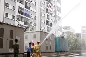 Bắc Ninh kiểm tra phòng cháy chữa cháy tại các nhà cao tầng