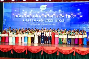 Tôn vinh 70 phụ nữ tiêu biểu, tiên phong vì cộng đồng và xã hội, giai đoạn 2020 - 2025