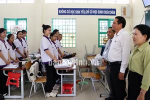 Trà Vinh: Phó Chủ tịch Nguyễn Quỳnh Thiện kiểm tra công tác chuẩn bị kỳ thi THPT năm 2025