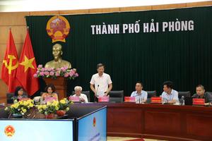 Hải Phòng: Lãnh đạo thành phố đối thoại với Công ty TNHH Du lịch và Đầu tư EIE