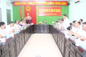 Chủ tịch UBND tỉnh Sóc Trăng tiếp và đối thoại với công dân