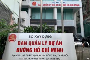 Ban QLDA đường Hồ Chí Minh: Đã và đang xử lý số tiền trên 9 tỷ đồng theo kiến nghị của Thanh tra Bộ Xây dựng