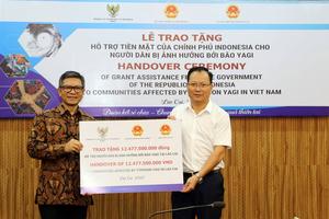Lào Cai: Tiếp nhận hơn 12,4 tỷ đồng tài trợ của Chính phủ Indonesia