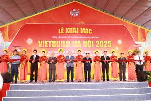 800 gian hàng tham gia Triển lãm quốc tế VIETBUILD Hà Nội 2025 lần thứ hai