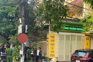 Thanh Hóa: Tạm đình chỉ hoạt động phòng khám xảy ra vụ 1 bệnh nhân tử vong bất thường