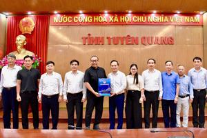 Đề nghị hỗ trợ quảng bá sản phẩm của Tuyên Quang tại thị trường Nhật Bản
