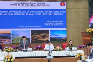 Tỉnh Lâm Đồng định hướng kinh tế xanh và phát triển bền vững