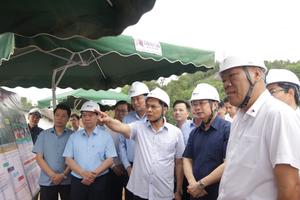 Đoàn kiểm tra số 5 làm việc với các địa phương việc thực hiện các dự án cao tốc phía Bắc