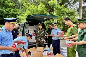 Lạng Sơn: Hơn 10 ngày, phát hiện, xử lý 179 vụ buôn lậu, gian lận thương mại, hàng giả