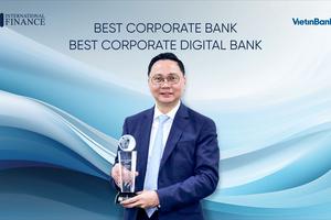 VietinBank nhận giải thưởng quốc tế dành cho ngân hàng doanh nghiệp