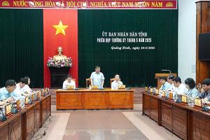 Quảng Bình quyết tâm bảo đảm mục tiêu tăng trưởng đạt 8% trở lên