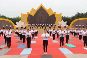 Khai mạc ngày hội yoga quốc tế và giao lưu văn hóa Ấn Độ tại Lạng Sơn năm 2025