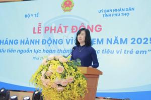 Ưu tiên nguồn lực hoàn thành các mục tiêu vì trẻ em