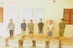 Đã bắt giữ 6 đối tượng vận chuyển hơn 400kg pháo nhập lậu tại Lạng Sơn