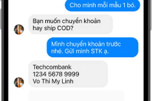 Techcombank tích hợp tính năng chuyển tiền qua Messenger, nâng cao trải nghiệm giao dịch liền mạch cho khách hàng