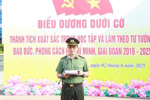 Công an tỉnh Tuyên Quang: Biểu dương tập thể, cá nhân làm theo lời Bác