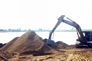 Nam Định: Tăng cường kiểm tra, xử lý vi phạm trong khai thác cát
