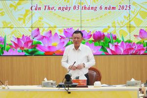 Tổng Thanh tra Chính phủ Đoàn Hồng Phong làm việc với 2 địa phương Sóc Trăng, Cần Thơ