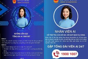 Bộ Xây dựng chính thức đưa tổng đài thông minh ứng dựng AI vào hoạt động