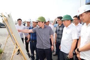 Kiểm tra dự án thành phố đóng góp 11.000 tỷ đồng làm tuyến đường sắt Lào Cai - Hà Nội - Hải Phòng